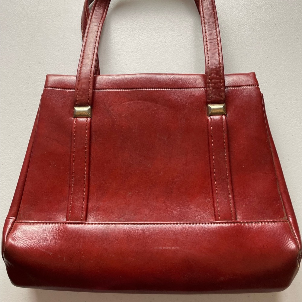 Vintage Red Beautiful Purse Handbag